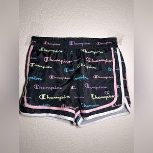 kids champion shorts. Size L (10/12)